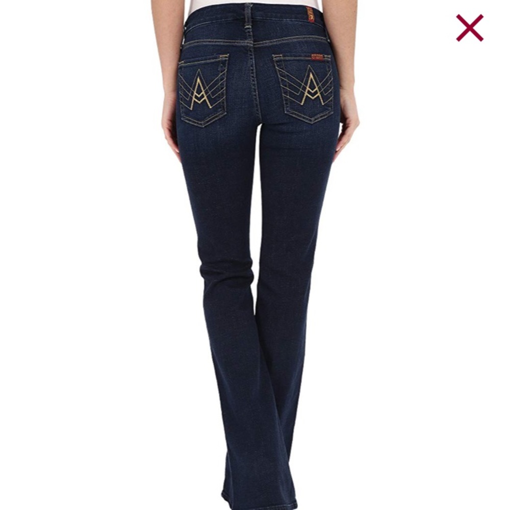 7 for all mankind “A” pocket jeans - Picture 2 of 7